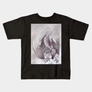 White Dragon: Frostbite Kids T-Shirt